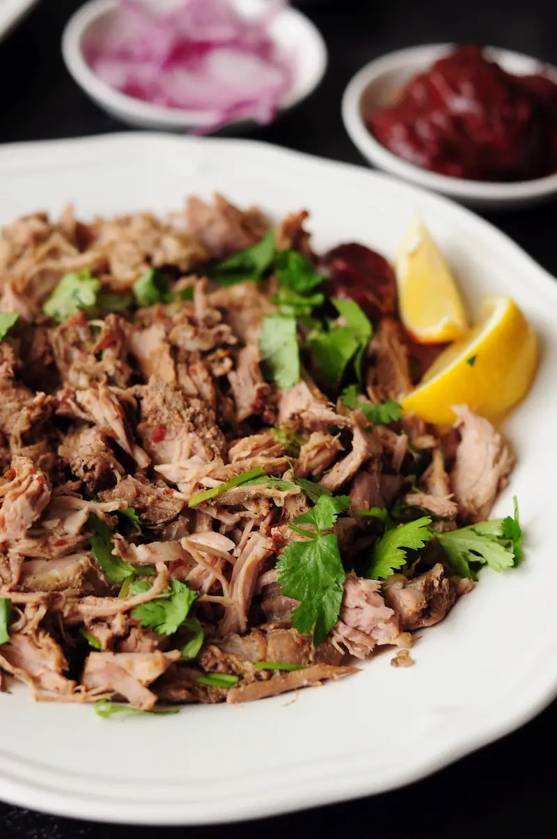 Loaded with Mexican flavor and only 15 minutes of prep, this sous vide pulled pork folded in fresh lettuce leaves is the perfect way to keep weekday low-carb meals exciting.