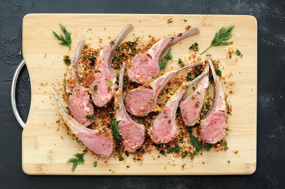 Sous Vide Rack of Lamb
