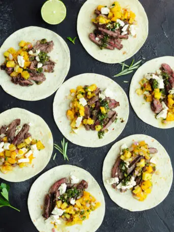 Sous vide skirt steak for fajitas, salads, and tacos! Check out this in-depth guide to making the perfect skirt steak every time!