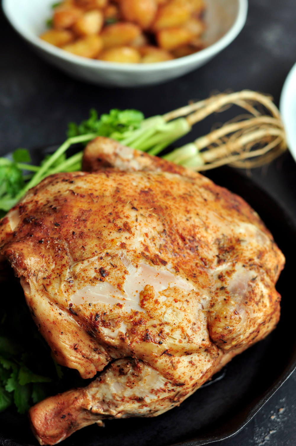 Sous Vide Whole Chicken (Not Poached) Two Ways