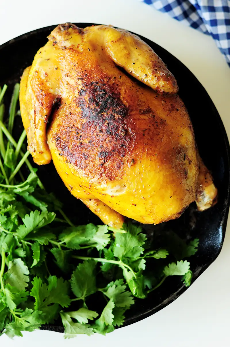 This sous vide whole chicken recipe will be the juiciest, tenderest, and most flavorful chicken you’ll ever make. Follow the step-by-step guide to round up your perfect chicken dinner. By the way, it’s not poached.