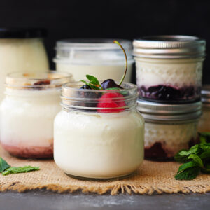 Sous Vide Yogurt in Jars