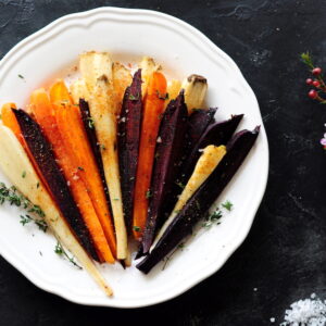 Spiced Honey-Butter Sous Vide Carrots