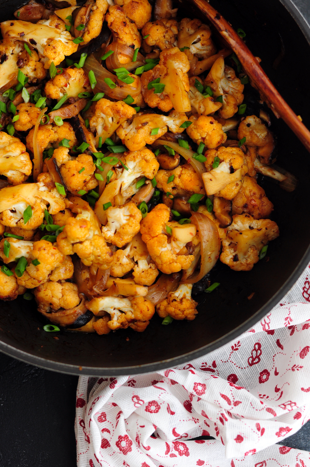 Spicy Cauliflower Stir Fry