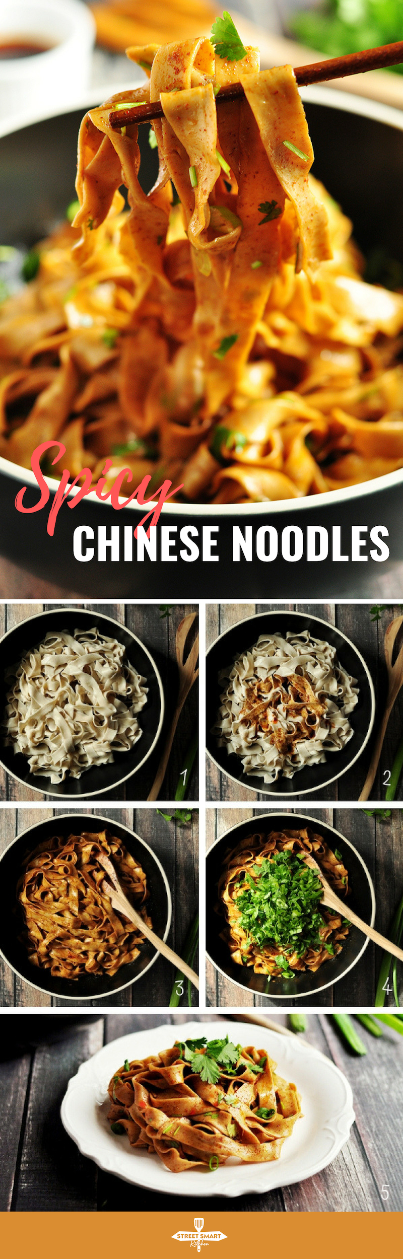 What’s savory, spicy, and requires only six ingredients? These spicy Chinese noodles made with hot chili oil for authentic flavor. Gluten-free option included.