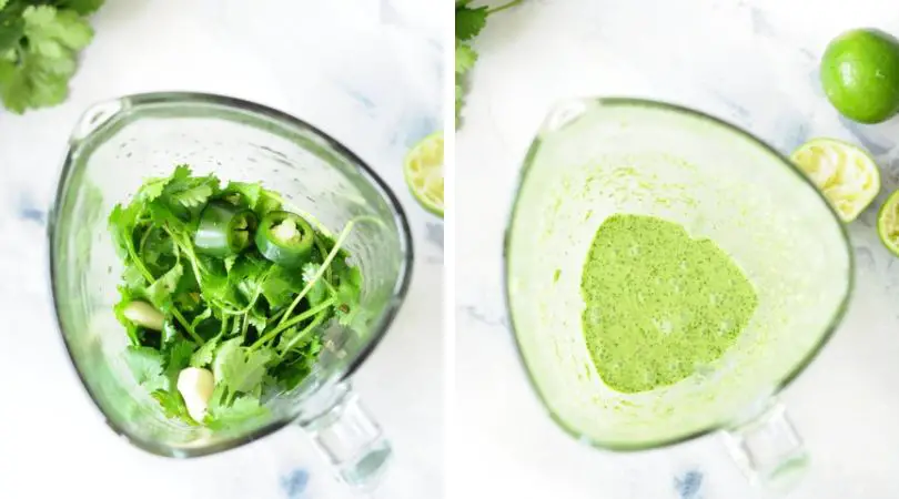 This is the tastiest cilantro lime dressing you’ll ever make. It’s dairy-free, gluten-free, zesty, fresh, spicy, and addictive. All you need are six ingredients and five minutes.