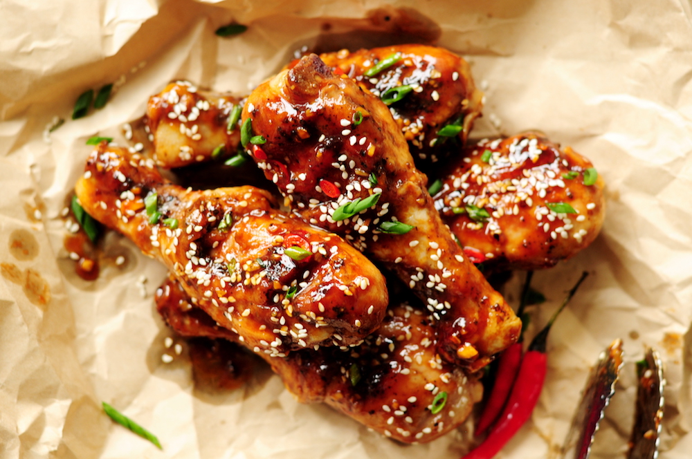 Chinese Sticky and Crispy Sous Vide Chicken Drumsticks StreetSmart