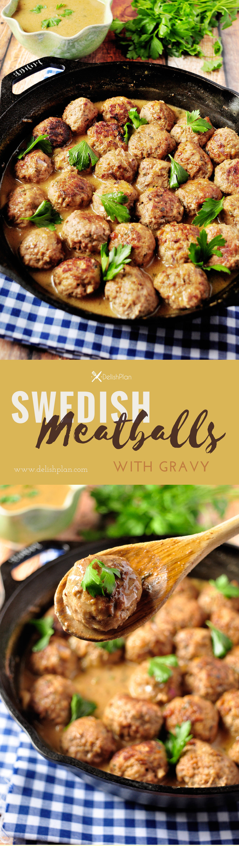 Have you had the famous IKEA meatballs? Those Swedish meatballs will certainly remind you of the taste, plus it gives you a lot of yummy gravy.