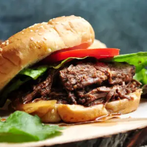 Tangy Barbecue Beef Burgers