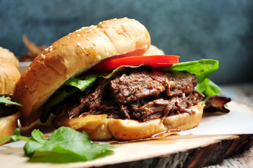 Tangy Barbecue Beef Burgers