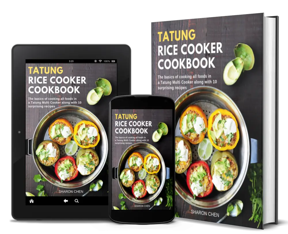 Tatung Rice Cooker Cookbook - all covers