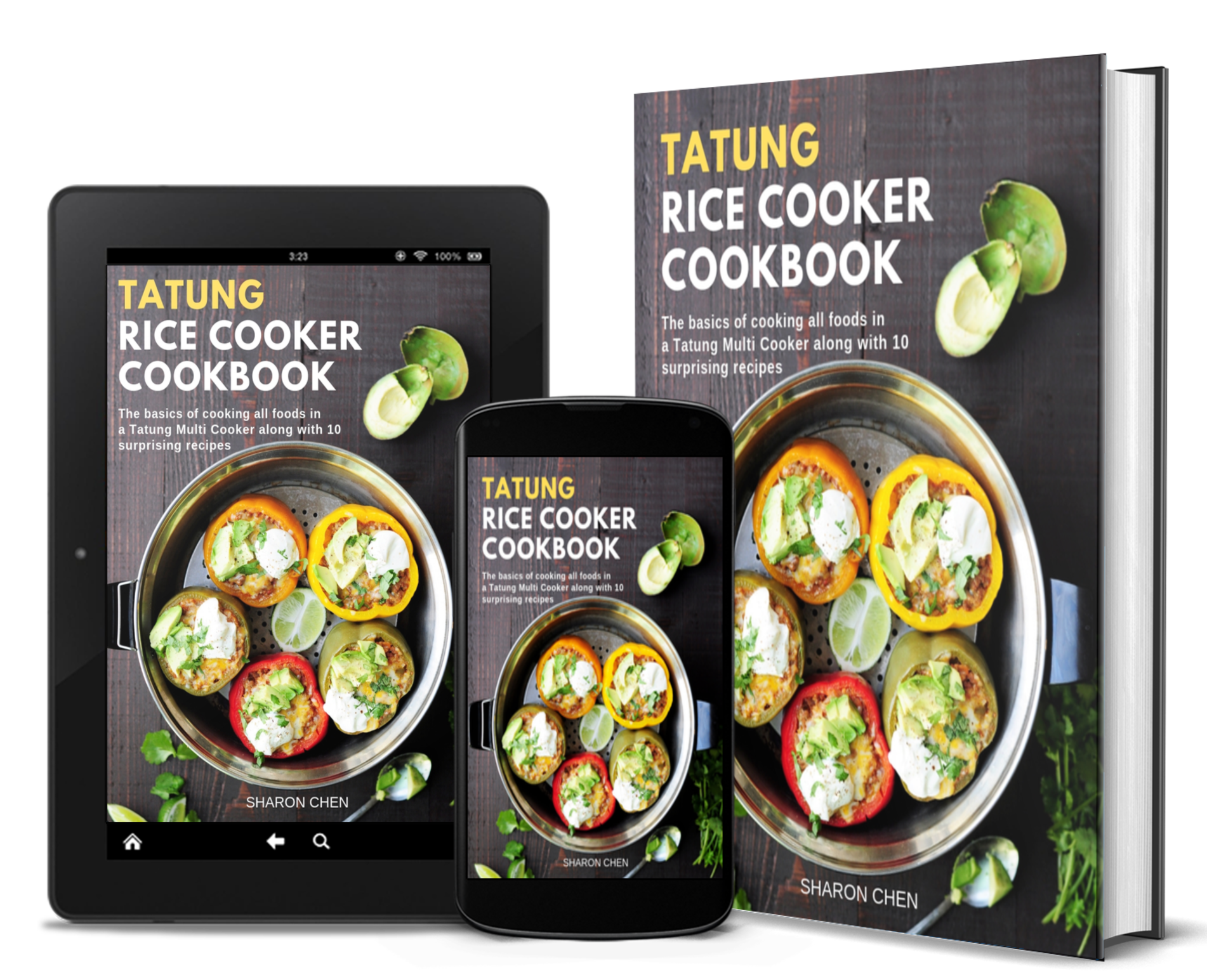 Tatung Rice Cooker Cookbook - all covers