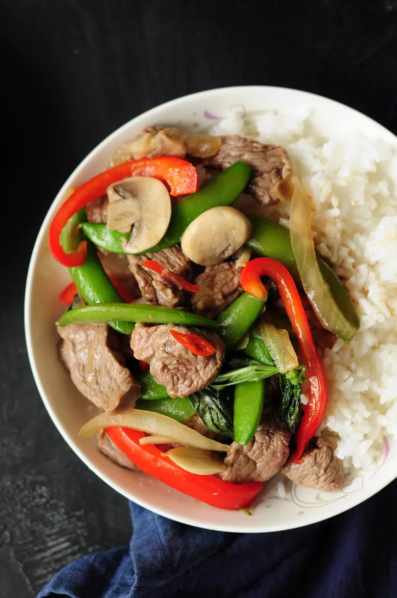 Last-minute dinner ideas - Thai Beef Stir Fry