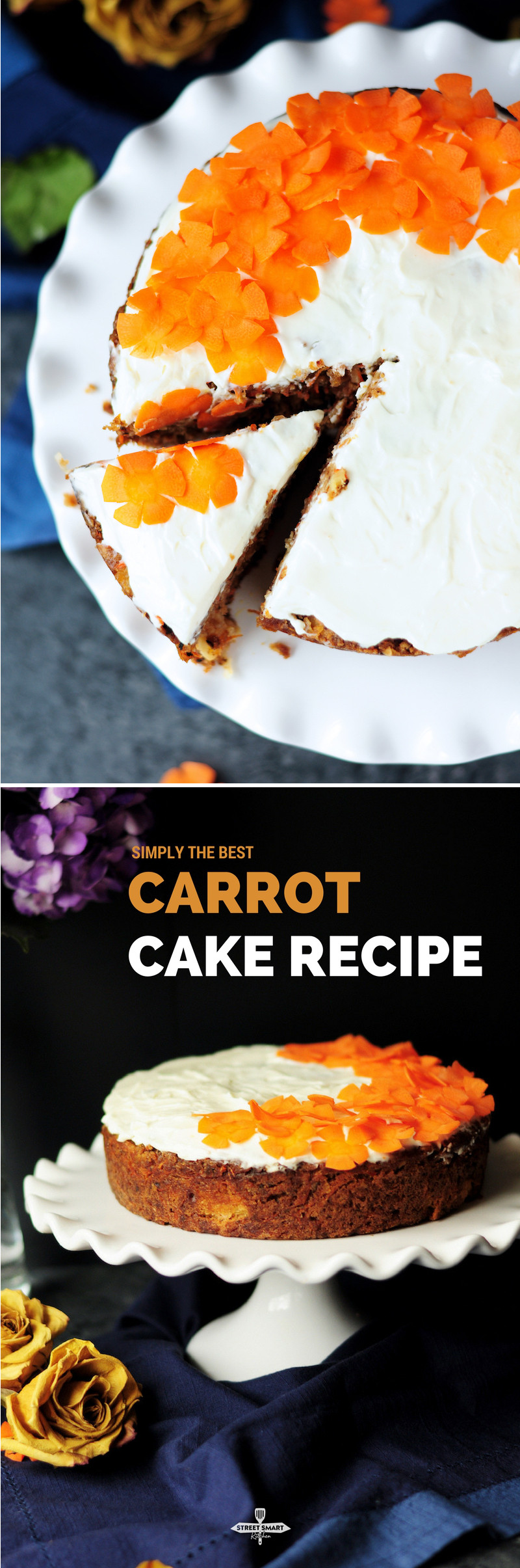 This is hands-down the best carrot cake recipe you will ever make. It's so incredibly moist and delicious that everyone will beg for.