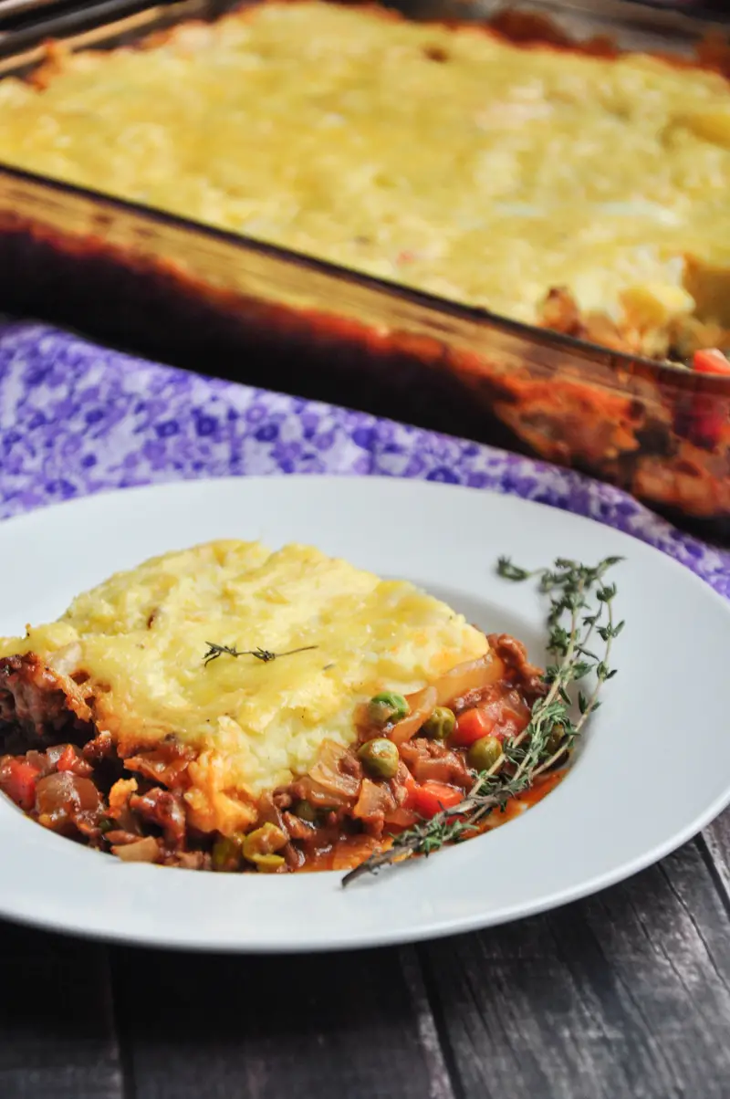 A delicious, healthy, and classic Shepherd’s Pie recipe made with beef. It will become a staple in your house if you give it a try!