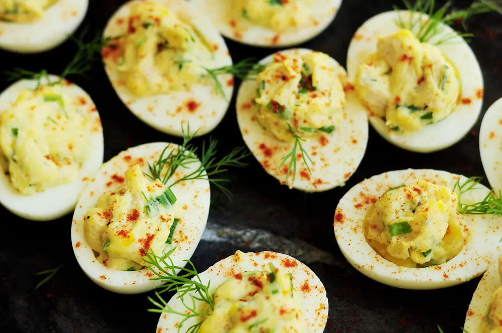 Tuna Deviled Eggs