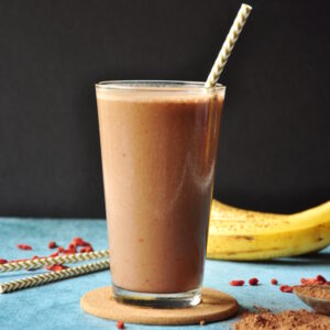 chocolate banana smoothie